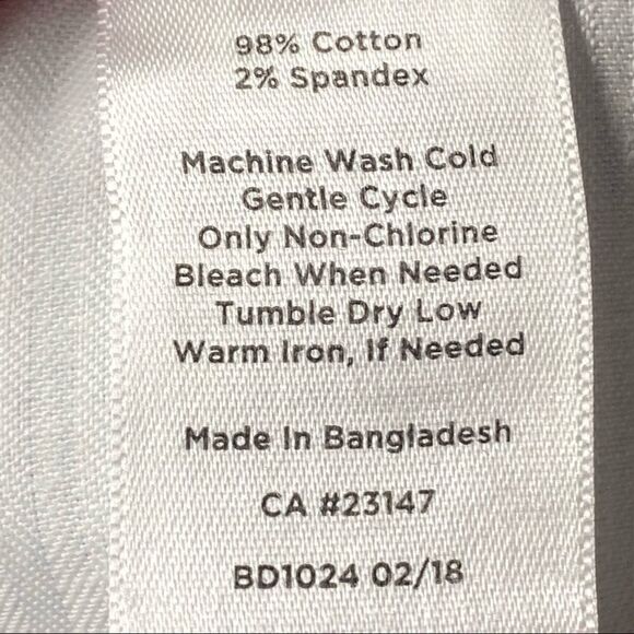 Talbots | Perfect Pinstriped High Rise Shorts - Picture 4 of 6